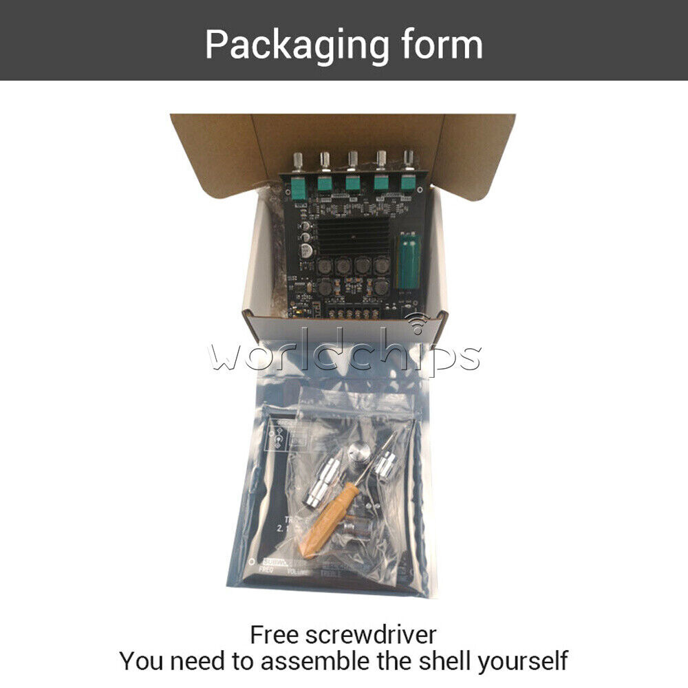 DC12-24V APP Model 2.1 Channel Bluetooth 5.0 Digital Amplifier Module TPA3116D2
