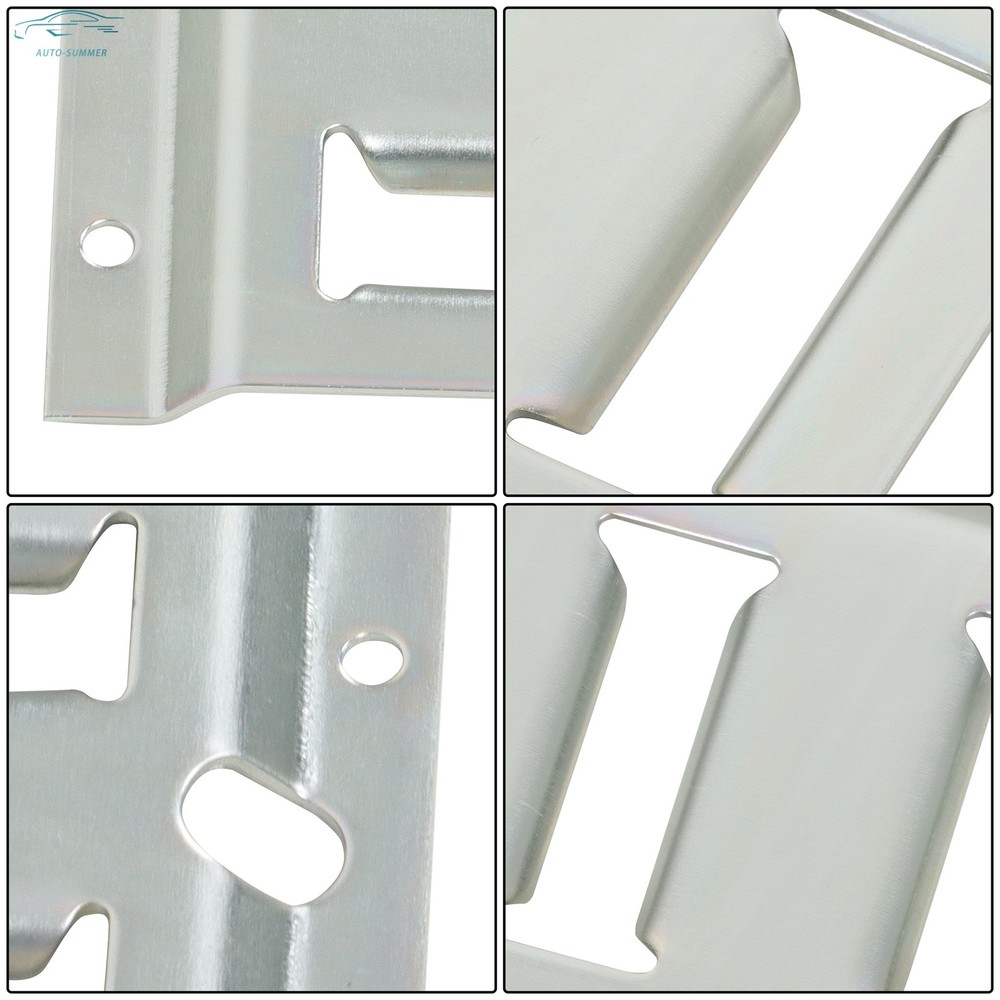 For ATV Truck Flexible Durable 4' E Track Tie Down Rail System 10 Pcs Galvanized