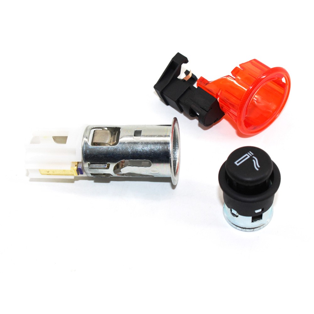 Cigarette Lighter Socket Assembly For VW Jetta Bora Golf Passat Beetle Polo Eos