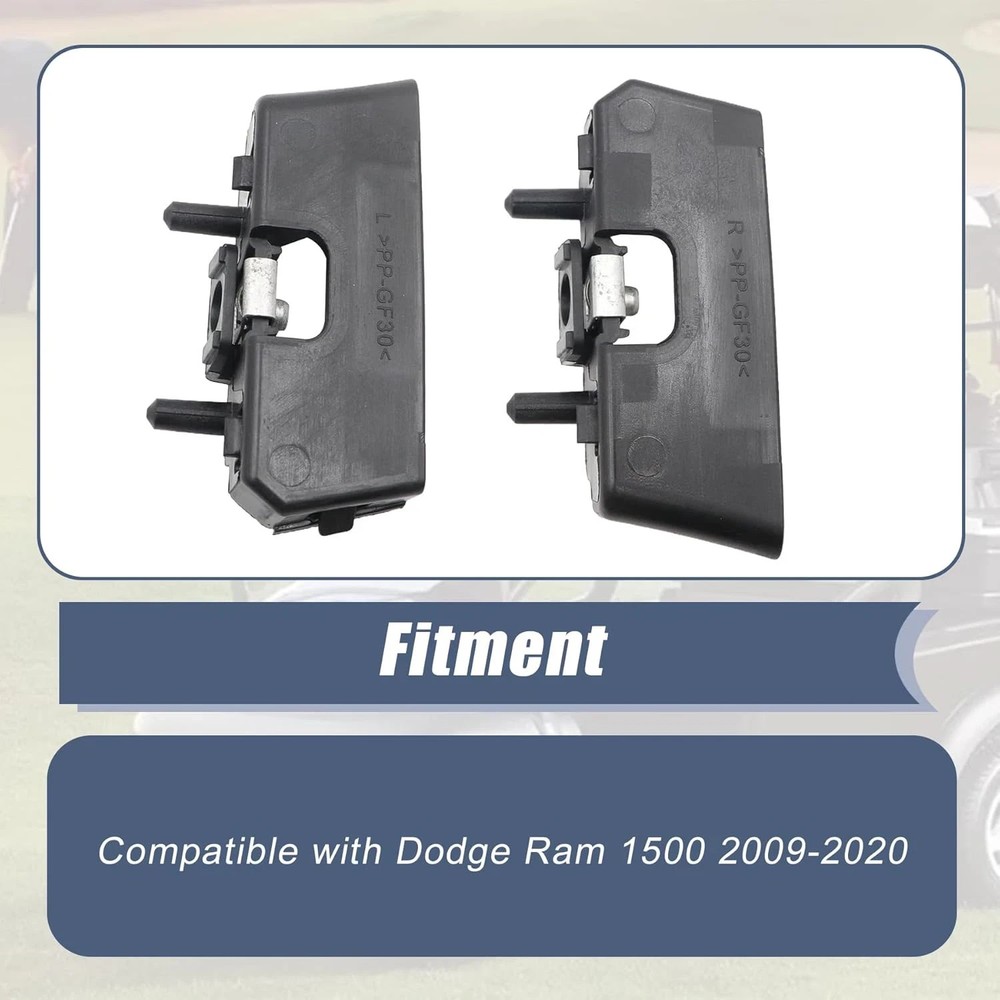 Bumper Mounting Support Brackets for Dodge Ram 1500 2009-2020 - 1 Pair