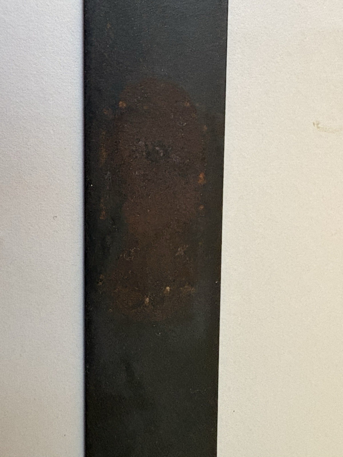 Harley Davidson MINIATURE Enameled Metal Boulevard Fat Boy Novelty Sign 6” x 1”