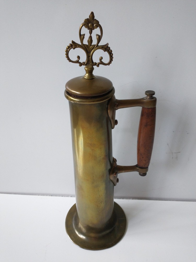 British Royal Navy Steamship Salinometer Engine Room Test Cylinder 1870 Era
