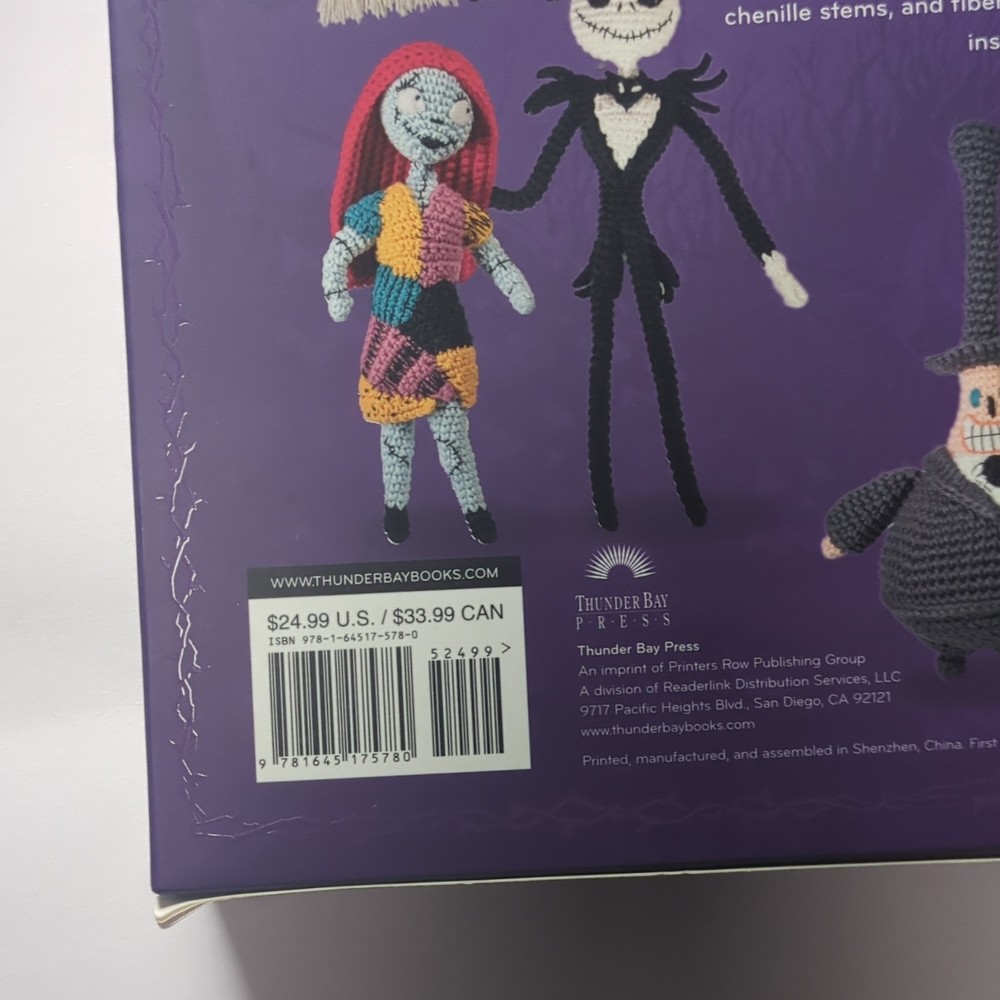 Disney The Nightmare Before Christmas Crochet Kit with 12 Patterns