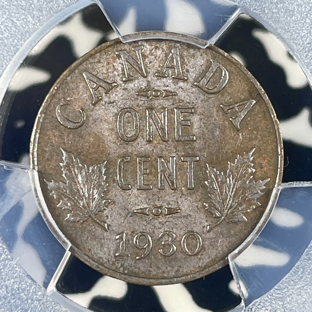 1930 Canada Small Cent PCGS MS63BN Lot#G1711 Choice UNC!