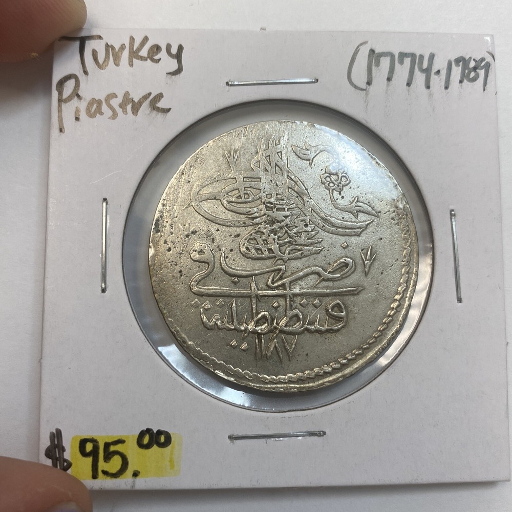 Turkey piastre 1774-1789