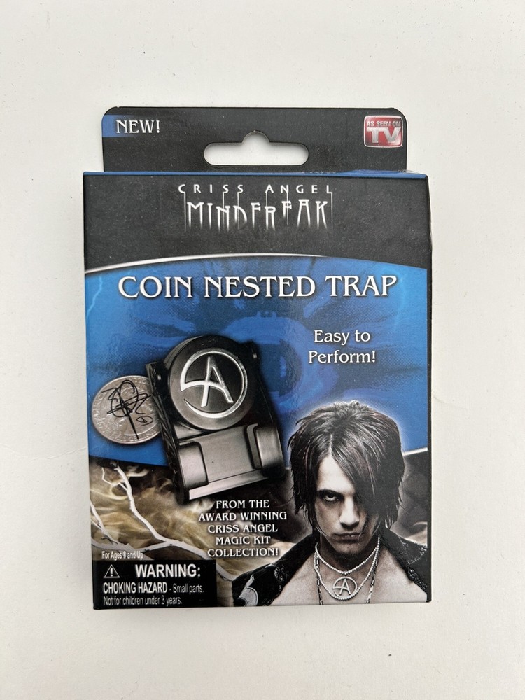 Criss Angel Mindfreak Coin Nested Trap Magic Kit
