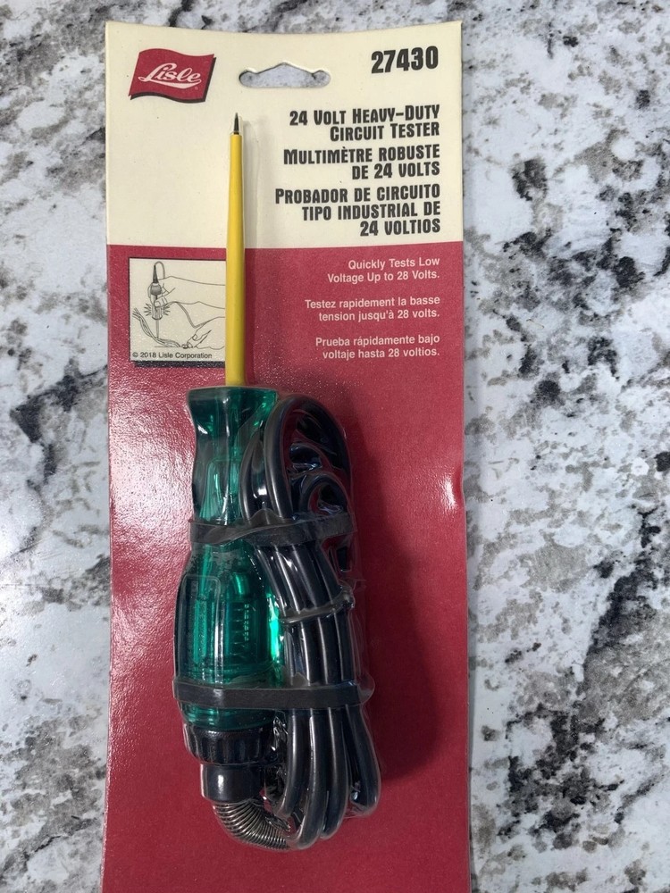Lisle Electrical Circuit Testing Tool 24 Volt, 27430