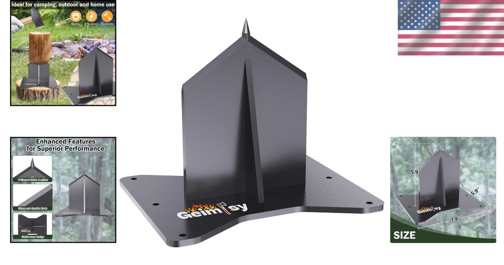 Firewood Kindling Splitter - Efficient Heavy Duty Ax
