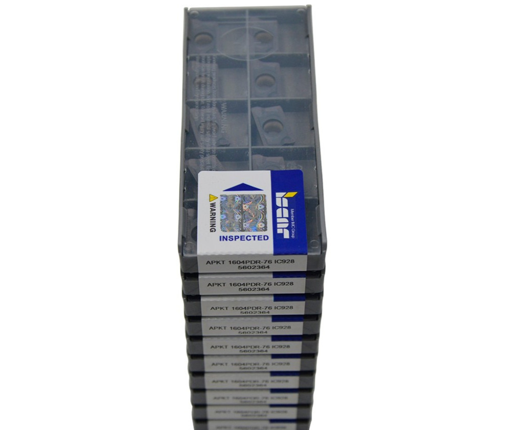 100pieces/10boxes Milling Insert APKT1604 PDR-76 IC928 CNC apkt1604 inserts