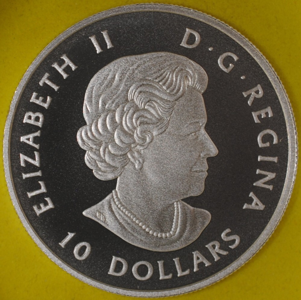 2017 Canada 10 Dollars Proof Autumn's Palette