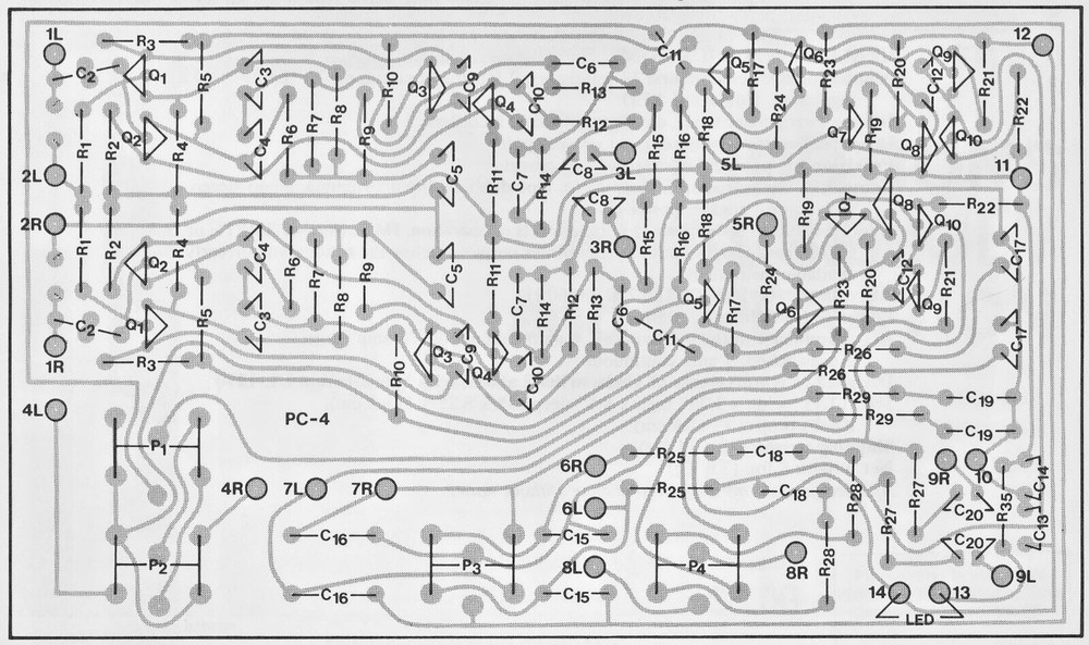 HAFLER DH-101 PC-1 PC-4 ELECTROLYTIC CAPACITOR KIT