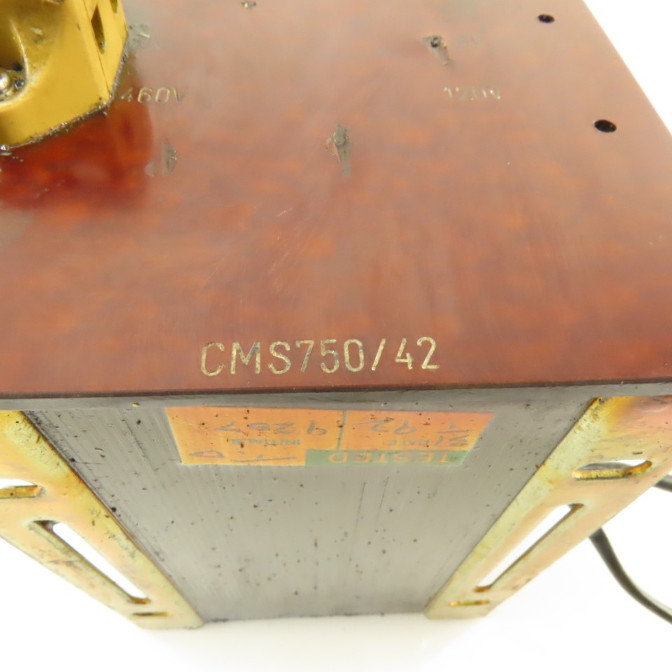Bel Developments CMS750/42 460V Primary 120V Secondary Transformer