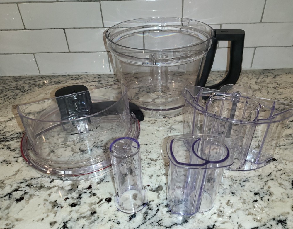 Kitchen Aid 13-Cup Food Processor w/ Accessories & Storage Case, Blue, KFP1355BU