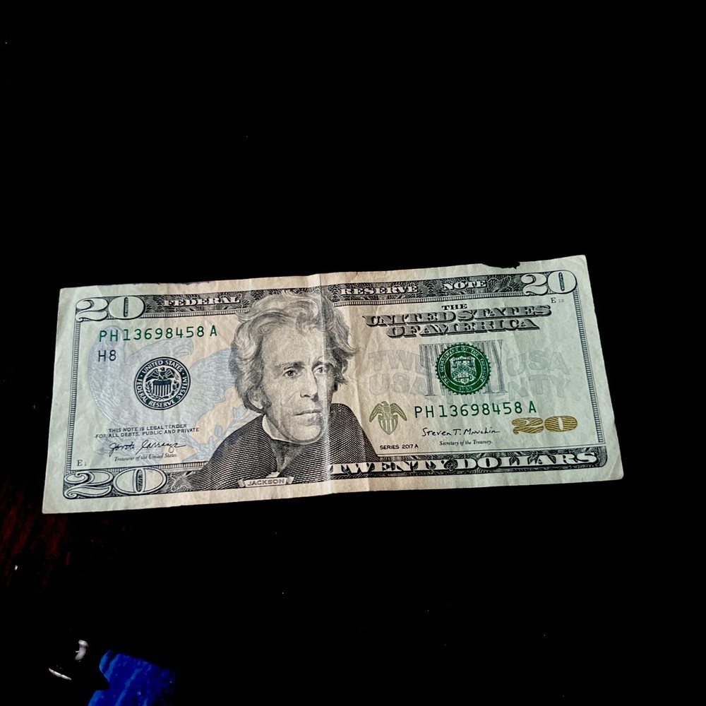 2017-A DOLLAR BIll INK ERROR