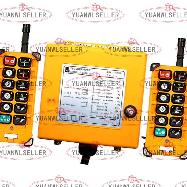 F23-BB(S) Industrial Crane wireless Remote Control 2 Transmitter+1 Receiver 12V
