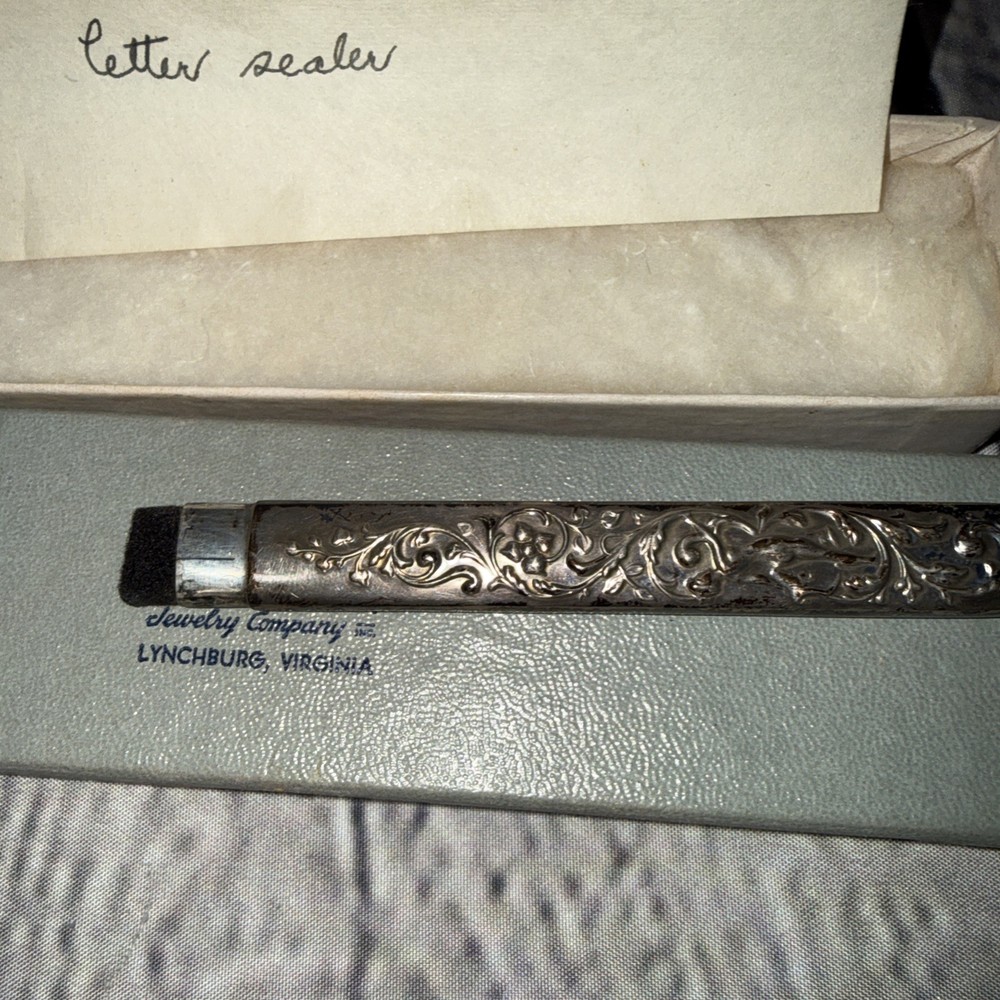 Antique Sterling Letter Sealer Ornate