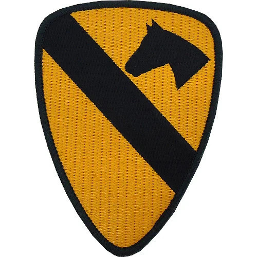 US ARMY ISSUE 1ST CAVALRY DIVISION CLASS A PATCH NEW OLD STOCK