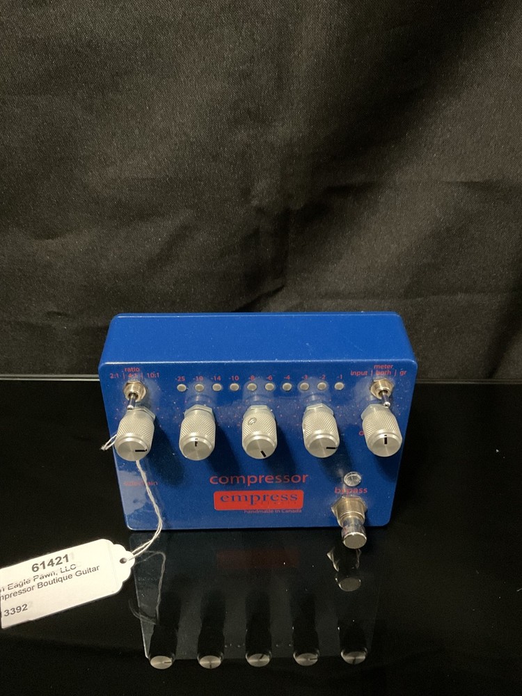 Empress effects compressor Boutique Guitar Effects Pedal