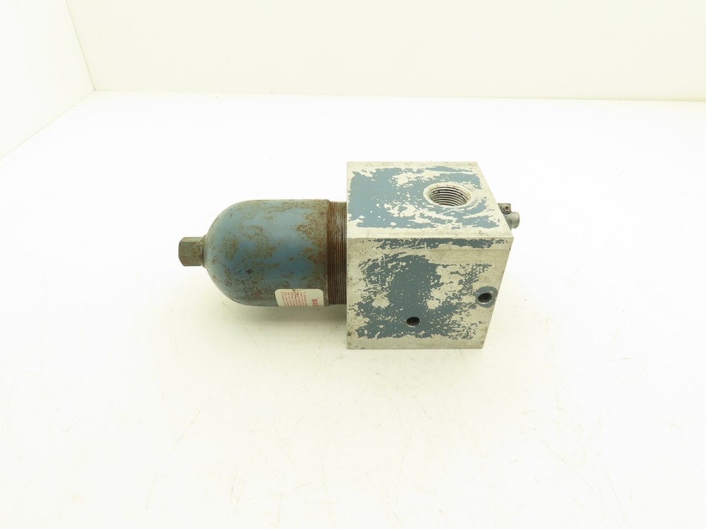 Schroeder DF301C10PD Hydraulic Filter Dirt Alarm Inline Indicator