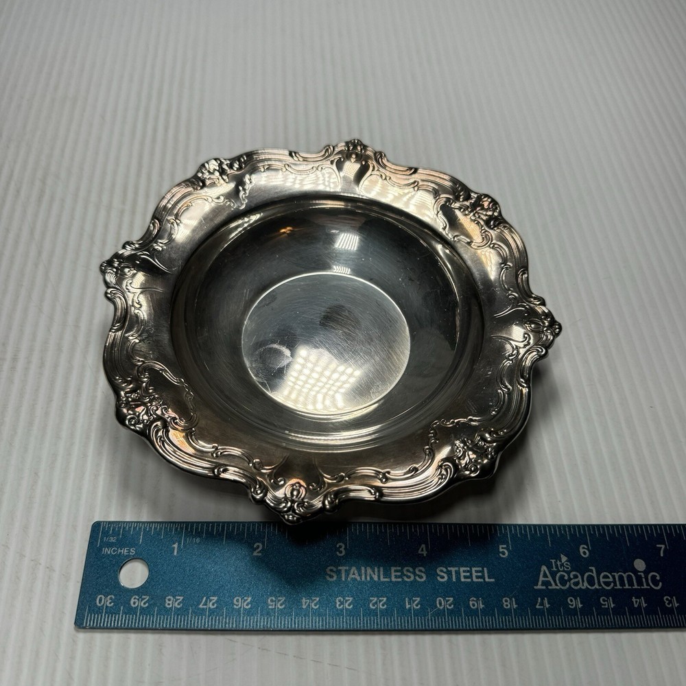Vintage Gorham Chantilly Silver-Plate Bowl YC1310