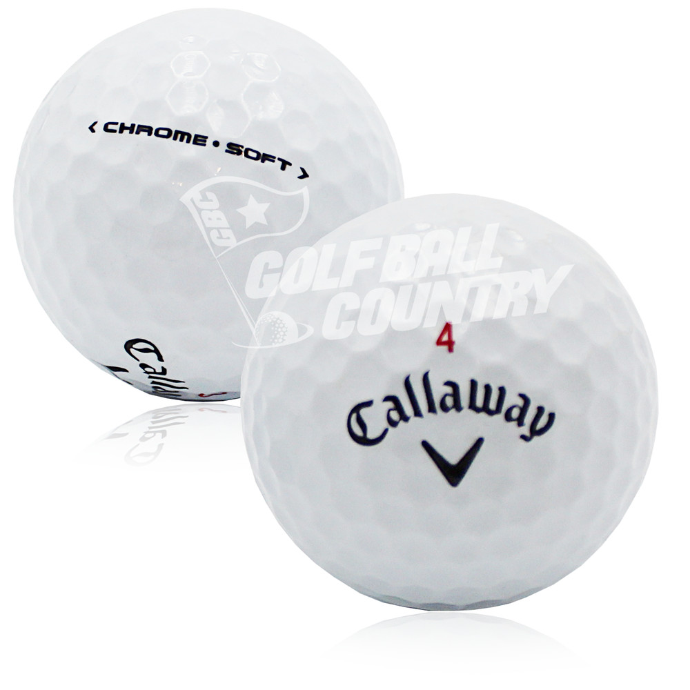 Callaway Chrome Soft AAA (3A) Used Golf Balls - 100 Pack