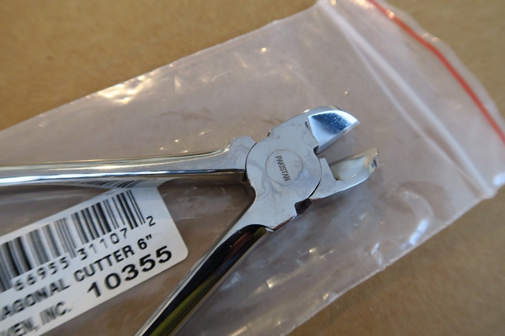 Aven 10355 Stainless Steel Diagonal Cutter, 6"