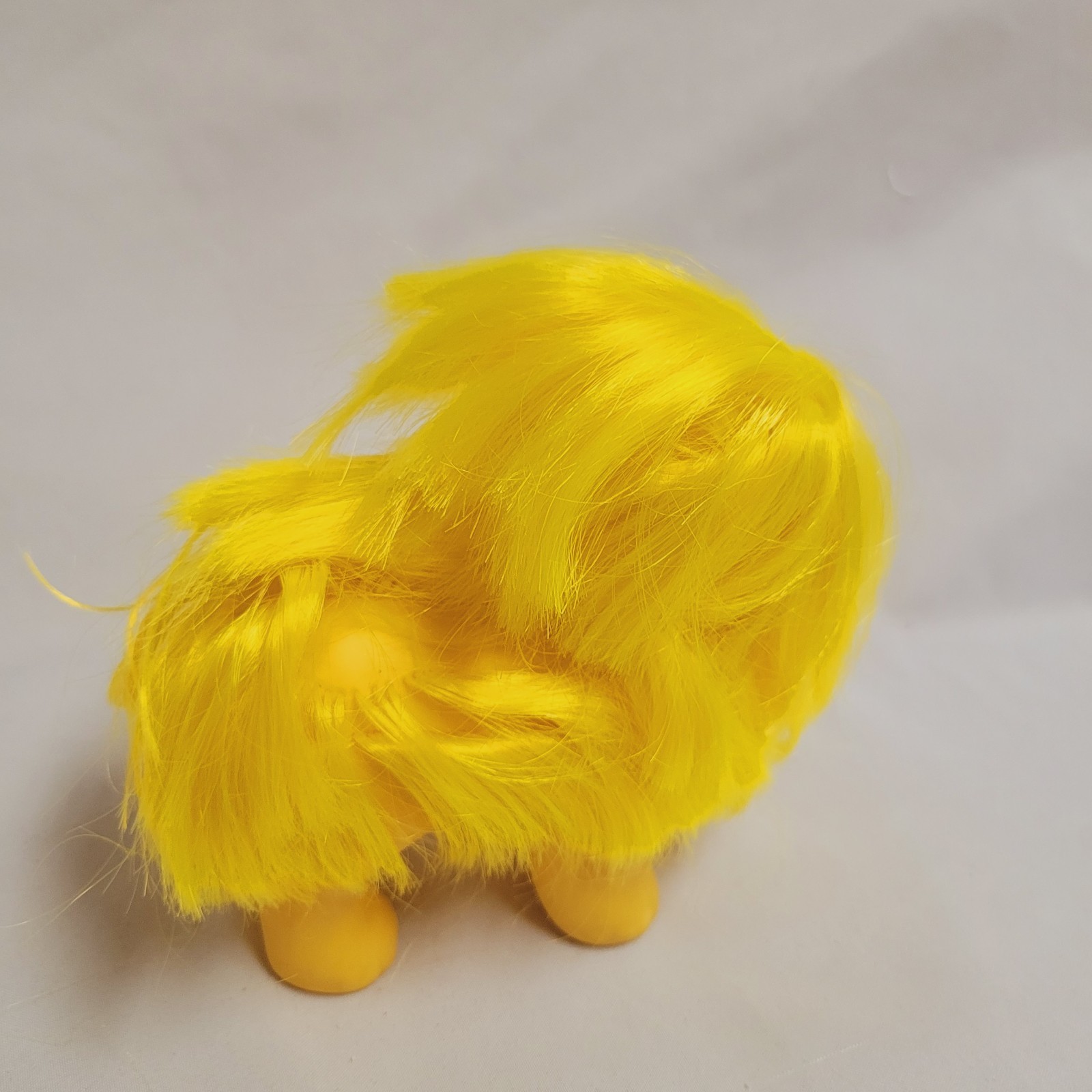 Vintage Hasbro Toy Sweetie Pups Party Time Yellow Maltese Dog Second Series