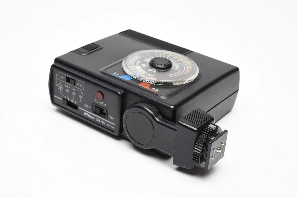 Nikon SB-15 compact flash w/case, diffuser, Tested, Great!