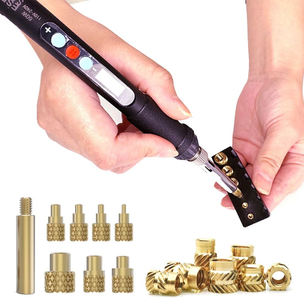 60W Digital Soldering Iron Heat Set Insert Tool with Kit