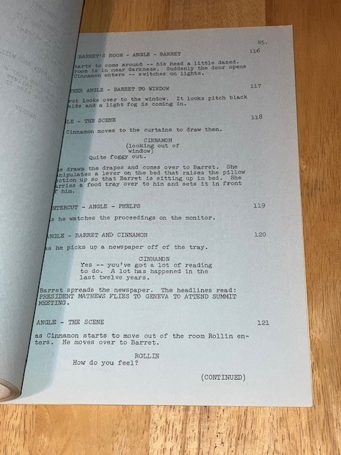 MISSION: IMPOSSIBLE script The Freeze (Immortality Raymond Barrett) FINAL DRAFT