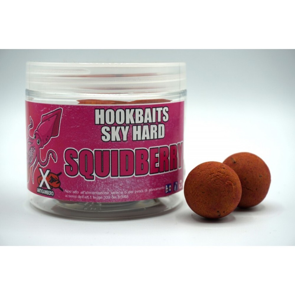 Boilies Lightened Sky Hard SquidBerry 24mm Karma