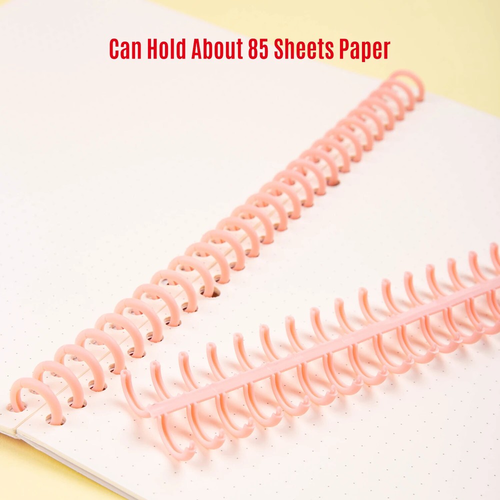 10pcs 30-Hole Loose Binders Ring Binding Spines Combs 85 Sheets Capacity