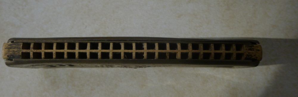 Harmonica ECHO M HOHNER GERMANY (H) BIIG SIZE WITH TWO ROW FROM EACH SIDE