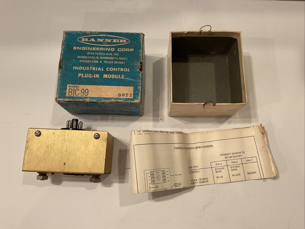 Banner BIC-99/ BIC99 COUNTER MODULE - NEW