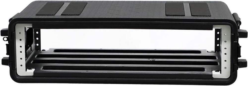 New Waterproofing 2Door W/ Microphone Compartments Rack Mount PC Amp Flight Case