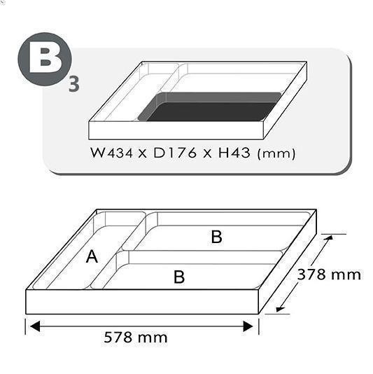 TOPTUL XTGAAT1602 Trolley Tool Insert
