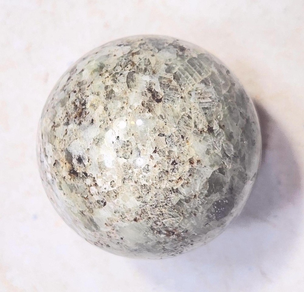 Fluorescent Wernerite 41mm Sphere for UV Collection 6513