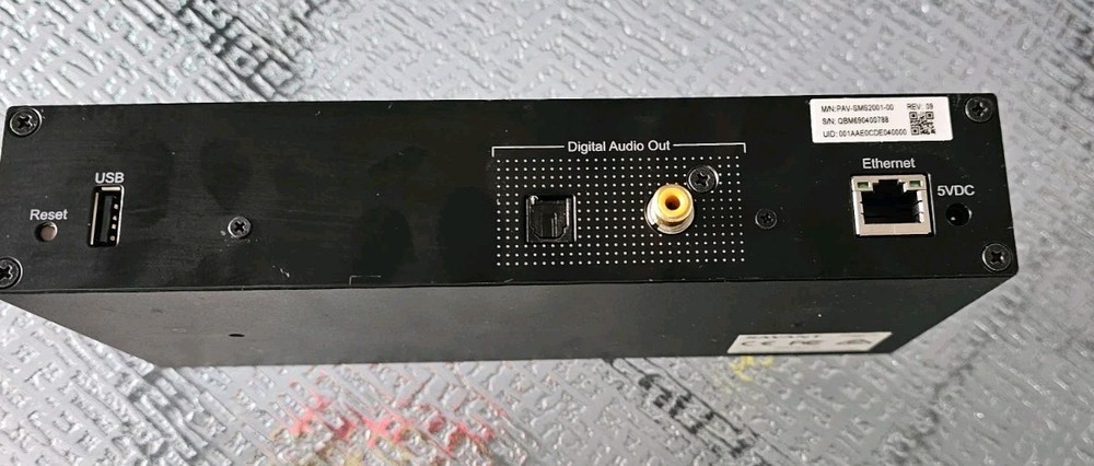 SAVANT PAV-SMS2001-00 Rev 9
