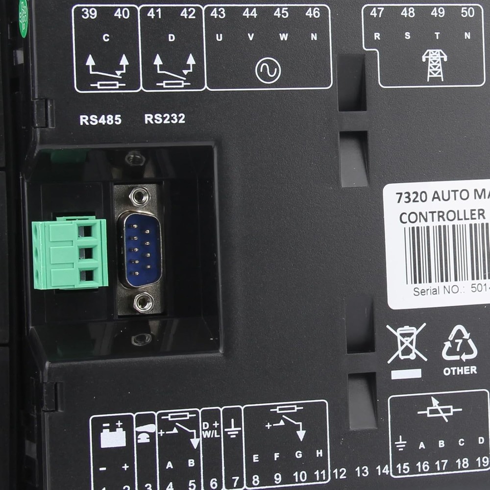 Universal DSE7320 Controller Auto Start Module With Dual Protection Replacement
