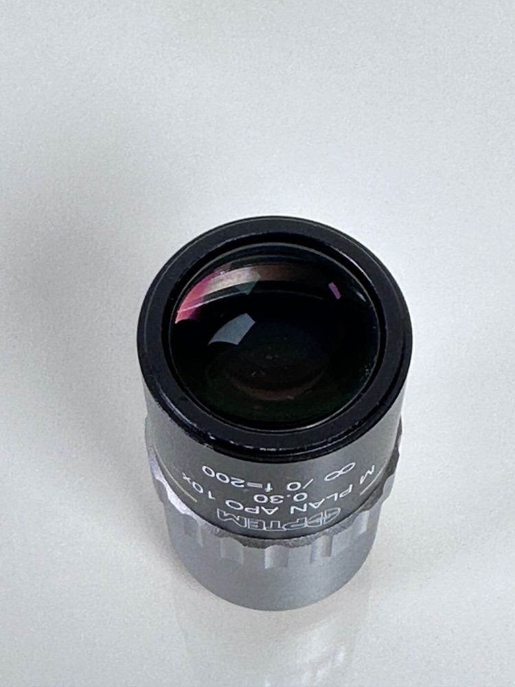 Excelitas Optem 28-21-10 10x M Plan 0.30 Apo Objective Lens