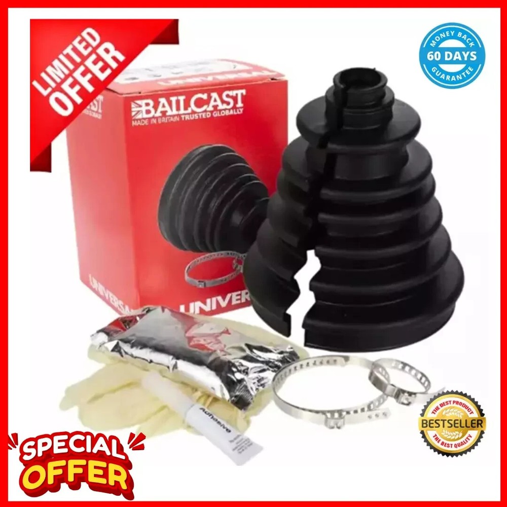 Universal CV Boot Kit Split Constant Velocity Joint Gaiter Stretchable Replaceme