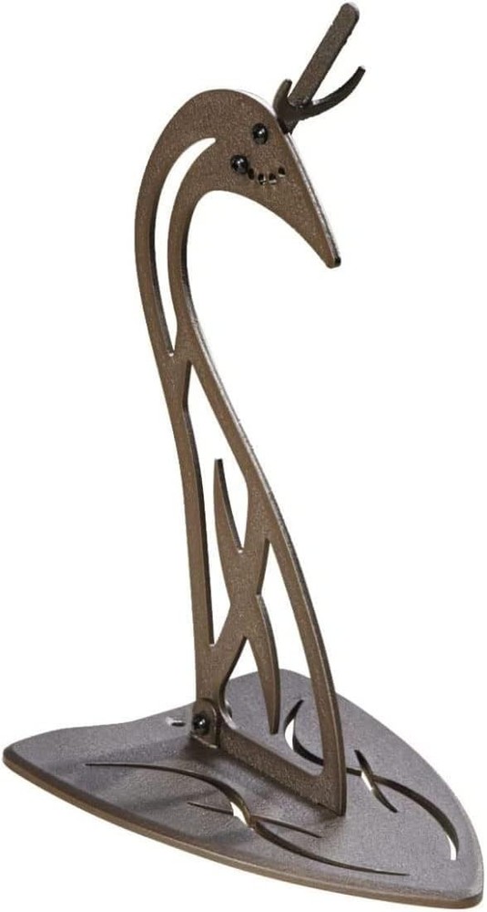 Skull Hooker Table Hooker Trophy Mount Display Deer Antlers - Robust Brown