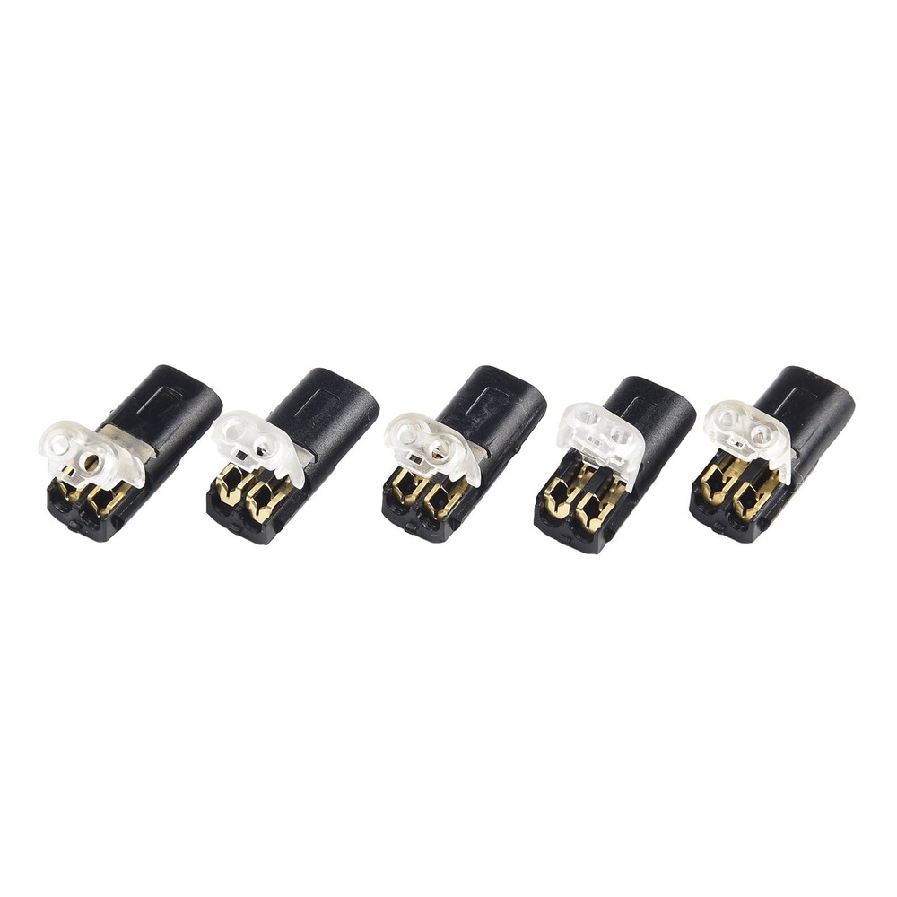Secure Plug-In Connector Terminal Connection 10pcs Double-wire Reusable