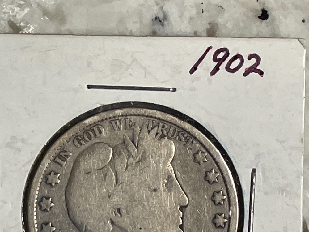 1902 Barber Half Dollar 90% Silver GOOD #88.
