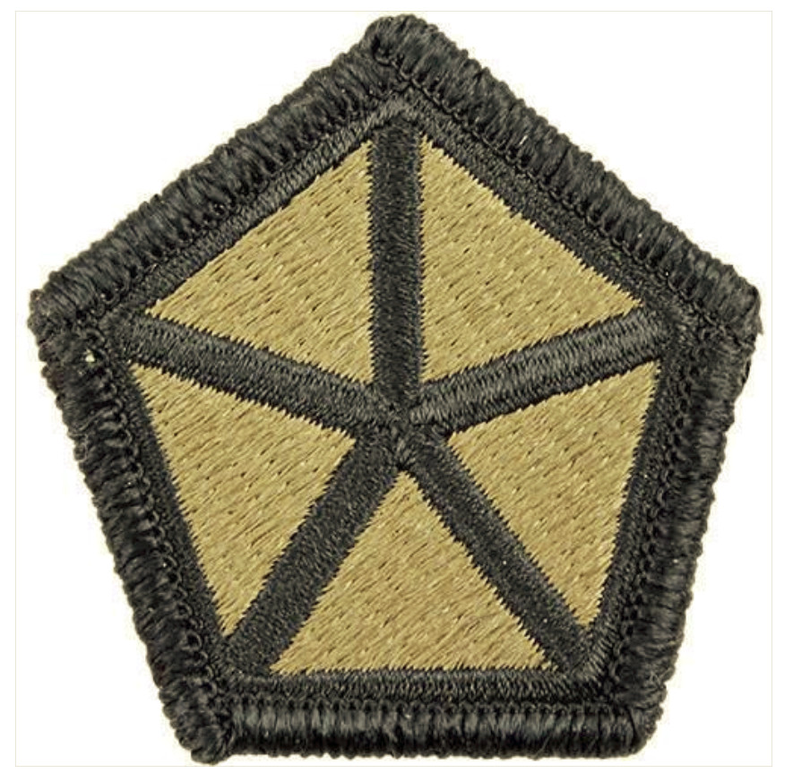 Vanguard ARMY PATCH: 5TH CORPS - EMBROIDERED ON OCP