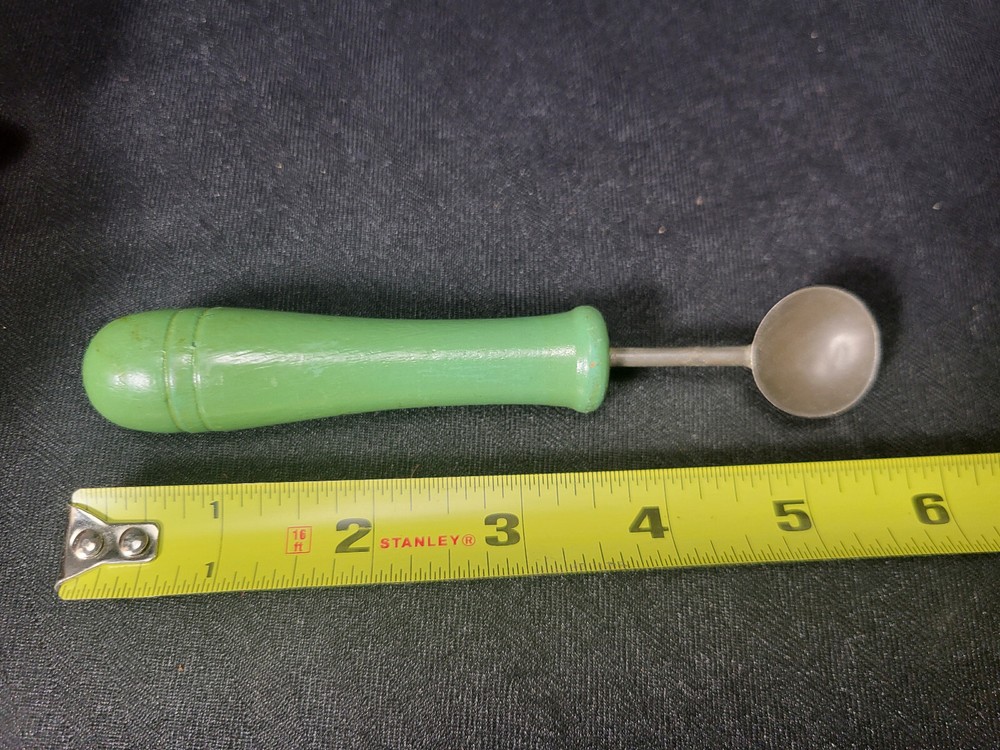 Antique, Green Handled, Melon Baller