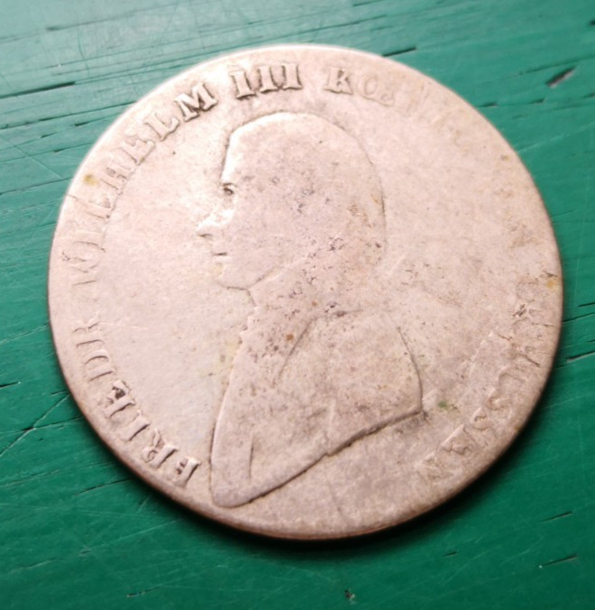 1802 Germany Prussia Third Thaler #4582