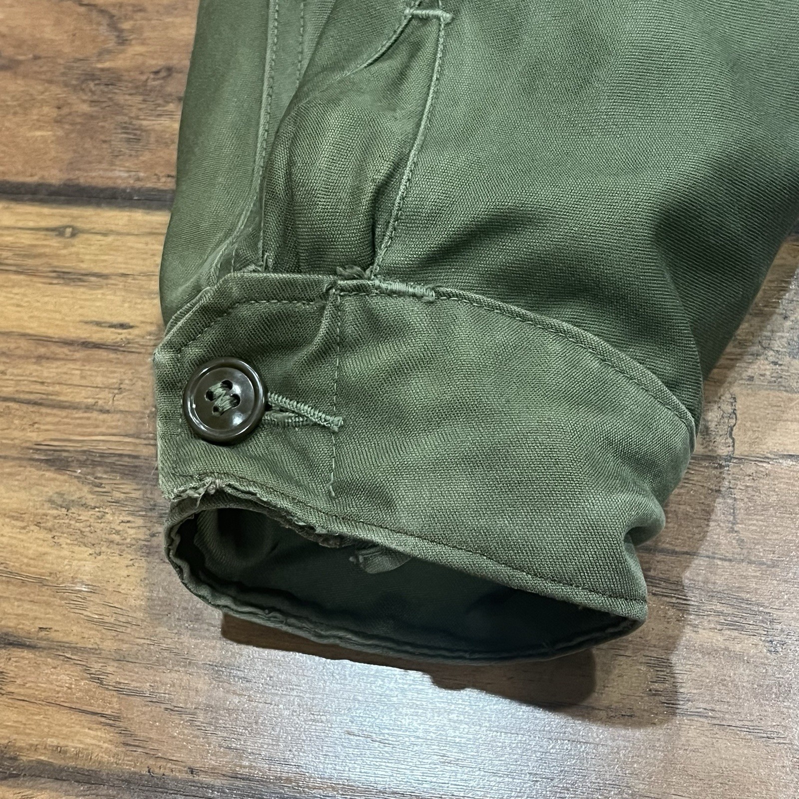 Vintage M-1951 Field Jacket OG 107 Mens Small Regular W/Liner Military READ!!!!