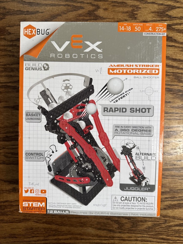 VEX ROBOTICS Ambush Striker Ball Shooter motorized Construction HEXBUG STEM