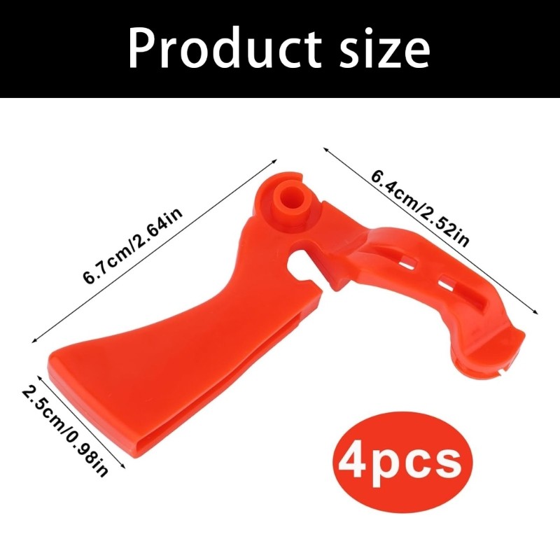 4Pcs Long Enduring‌ Regulate‌ Control Replacement Parts For trimmers Handle